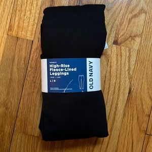 NWT fleece lined leggings